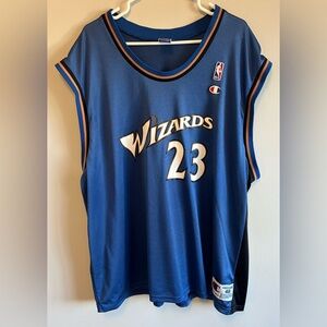 Vintage Champion NBA Washington Wizards Michael Jordan Jersey - Size 48/XL